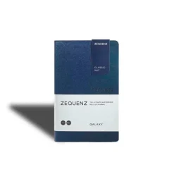 Zequenz | Cuaderno Galaxy A6 Space Blue (Interior a Escoger)