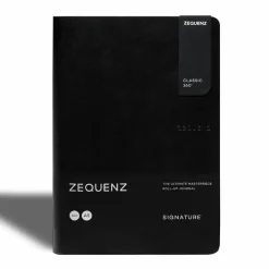 Zequenz | Cuaderno Signature Classic A5 Black (Cuadros)