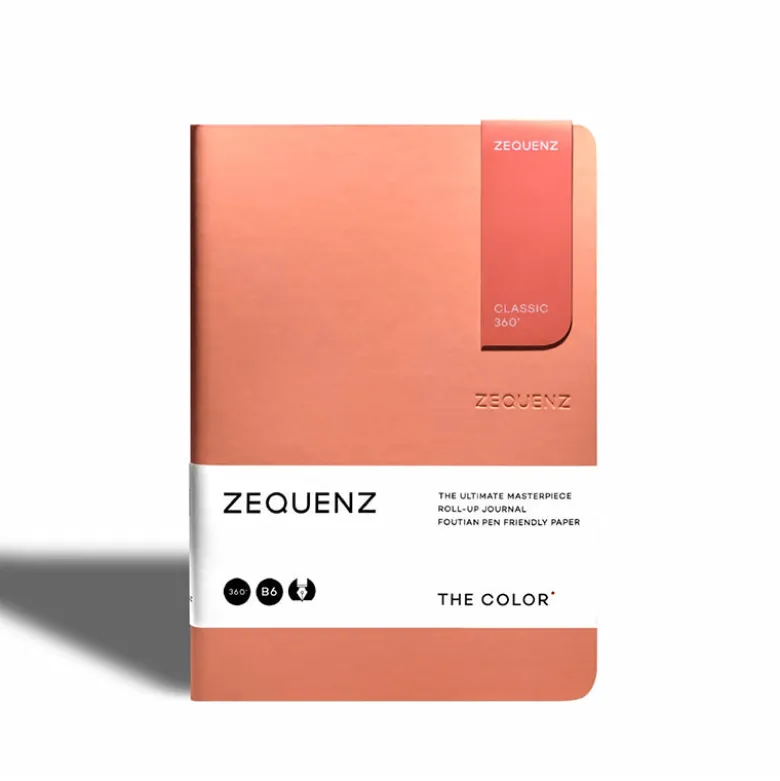 Zequenz | Cuaderno The Color B6 Peach (Interior a Escoger)